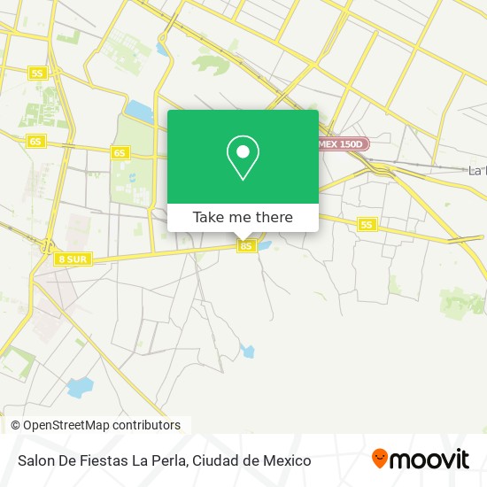 Mapa de Salon De Fiestas La Perla