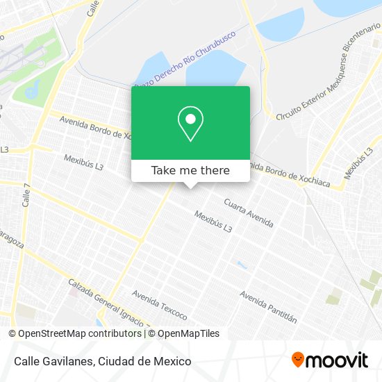 Mapa de Calle Gavilanes