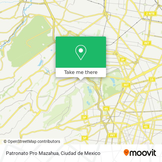 Patronato Pro Mazahua map