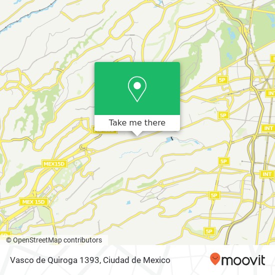 Vasco de Quiroga 1393 map