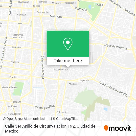 Calle 3er Anillo de Circunvalación 192 map