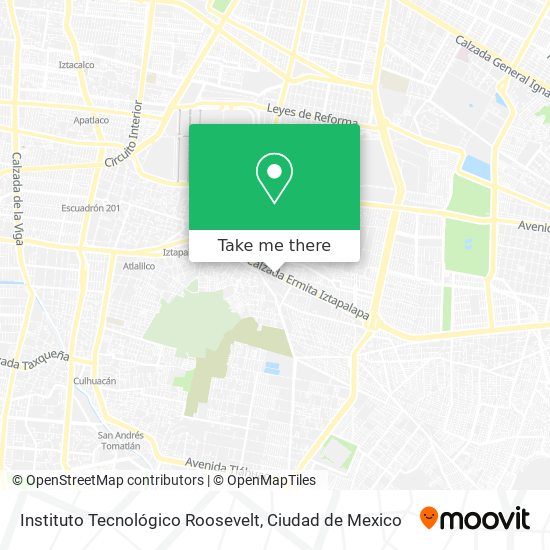 Instituto Tecnológico Roosevelt map