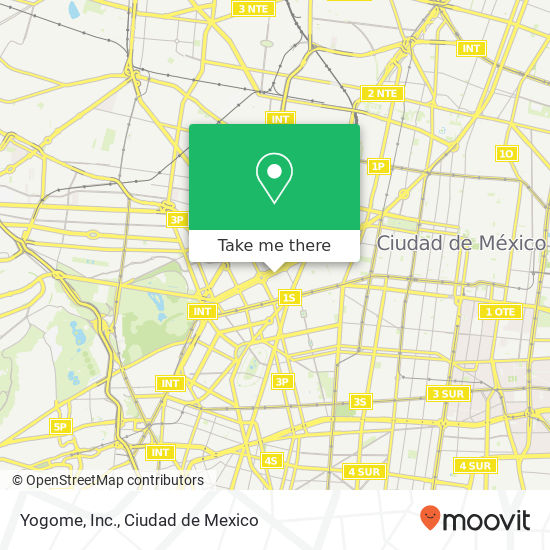 Mapa de Yogome, Inc.