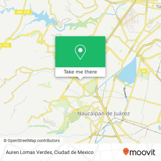 Auren Lomas Verdes map