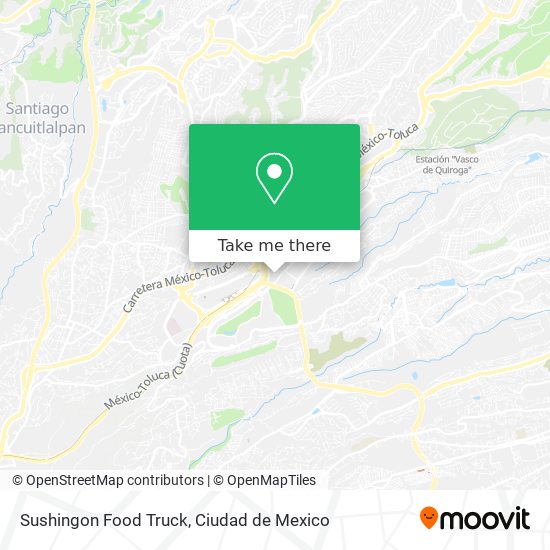 Sushingon Food Truck map