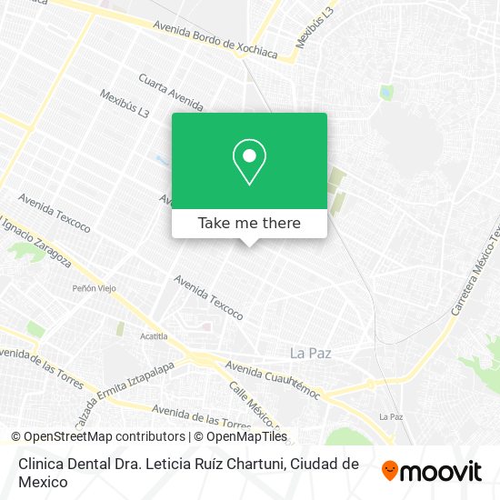 Clinica Dental Dra. Leticia Ruíz Chartuni map