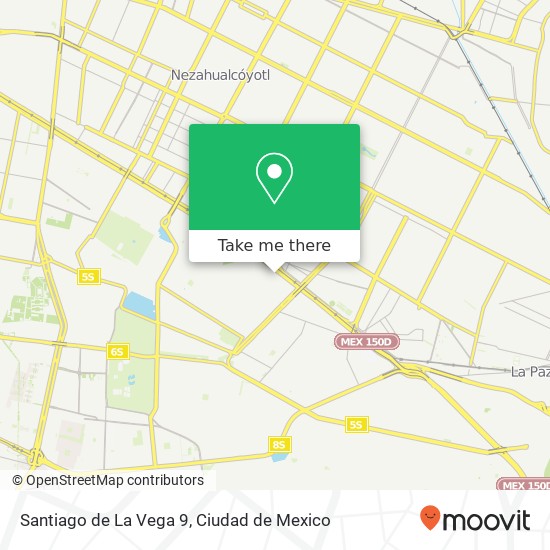 Santiago de La Vega 9 map