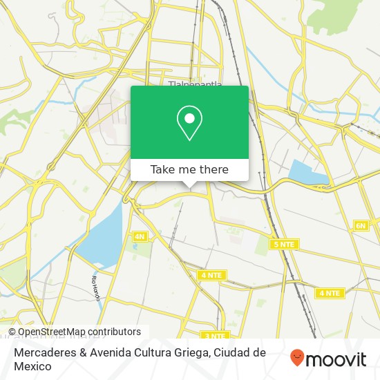 Mercaderes & Avenida Cultura Griega map