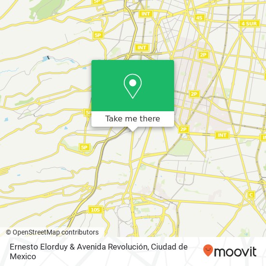 Ernesto Elorduy & Avenida Revolución map