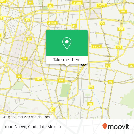 oxxo Nuevo map