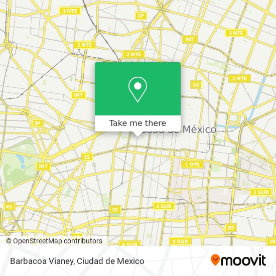 Barbacoa Vianey map