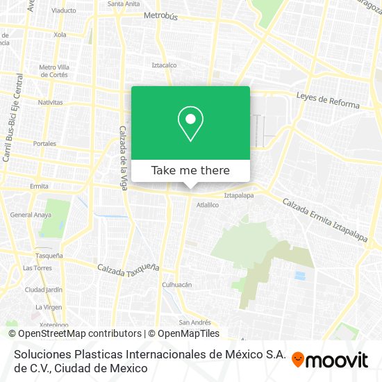 Mapa de Soluciones Plasticas Internacionales de México S.A. de C.V.