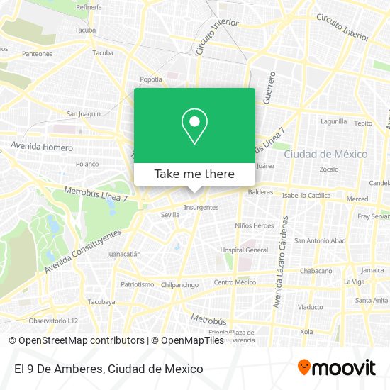El 9 De Amberes map