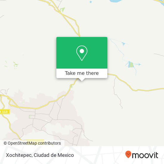 Xochitepec map