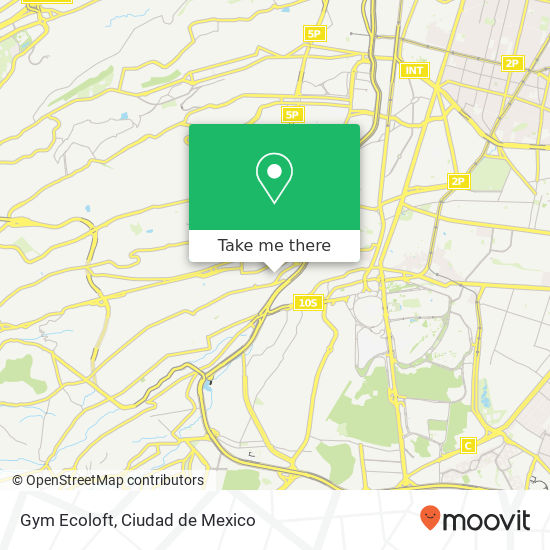 Gym Ecoloft map