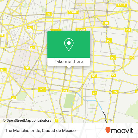 Mapa de The Monchis pride