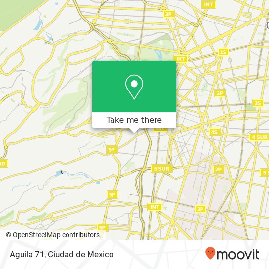 Aguila 71 map