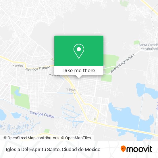 Iglesia Del Espíritu Santo map