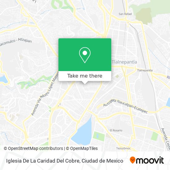 Mapa de Iglesia De La Caridad Del Cobre