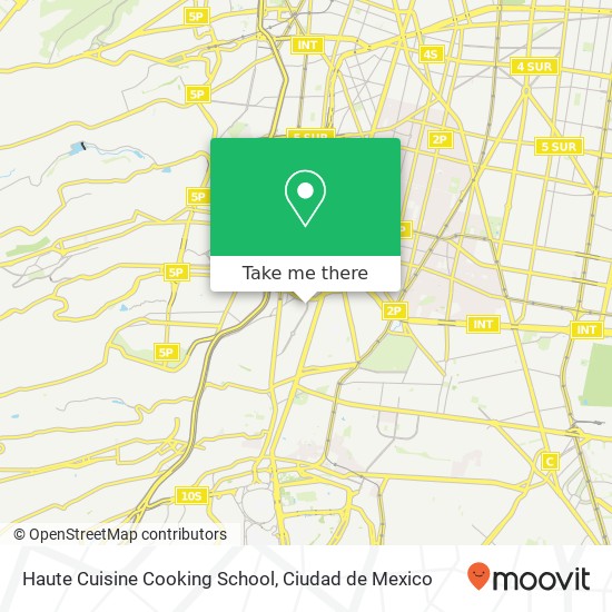 Haute Cuisine Cooking School map