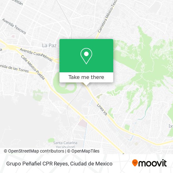 Grupo Peñafiel CPR Reyes map