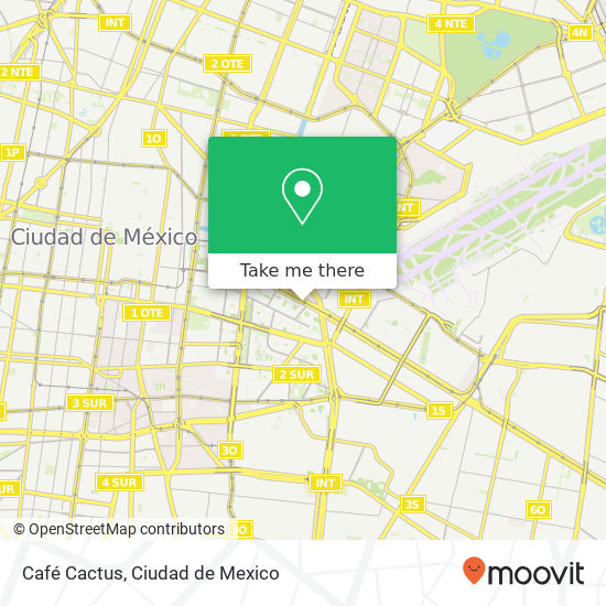 Café Cactus map