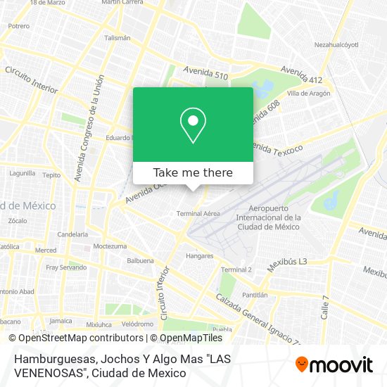 Hamburguesas, Jochos Y Algo Mas "LAS VENENOSAS" map