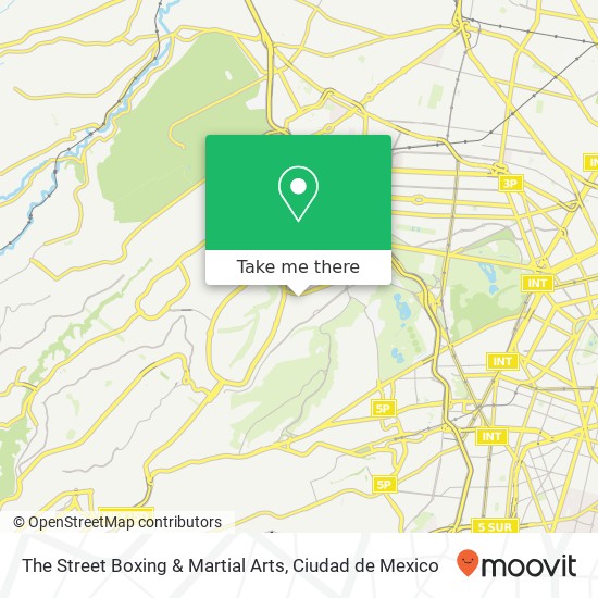 Mapa de The Street Boxing & Martial Arts