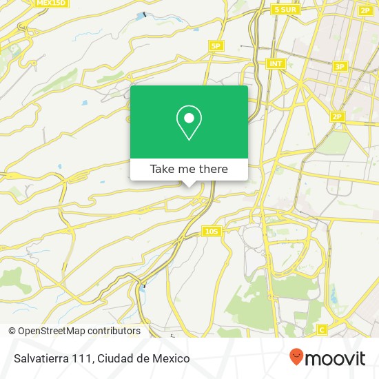 Salvatierra 111 map