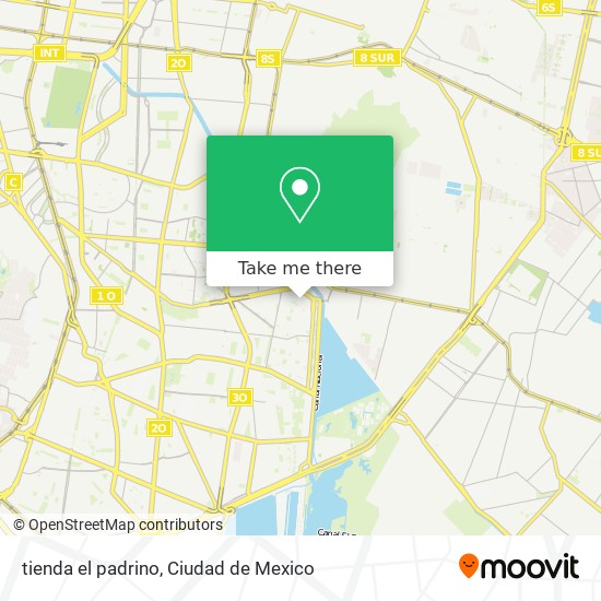 Mapa de tienda el padrino