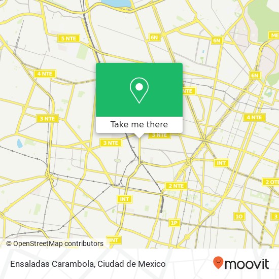 Ensaladas Carambola map