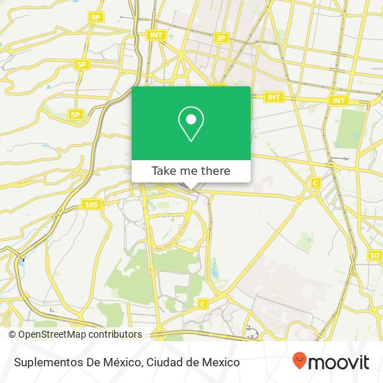 Suplementos De México map