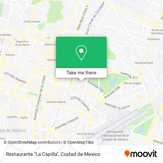 Restaurante "La Capilla" map