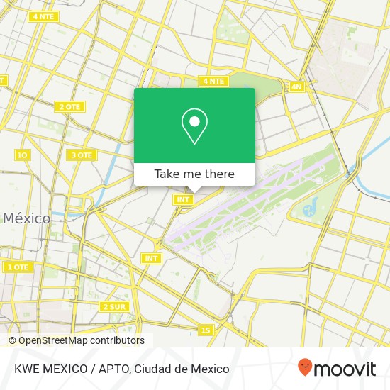 KWE MEXICO / APTO map