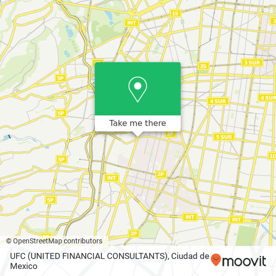 UFC (UNITED FINANCIAL CONSULTANTS) map