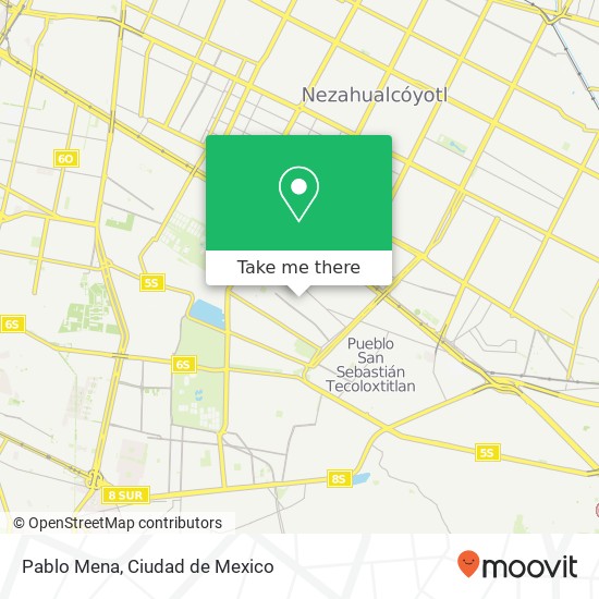 Pablo Mena map