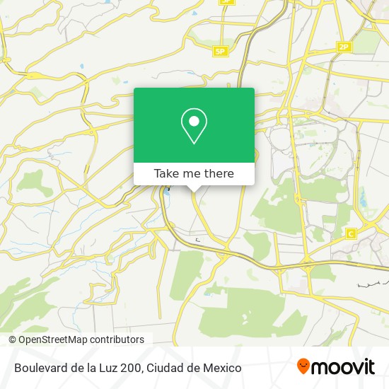 Boulevard de la Luz 200 map
