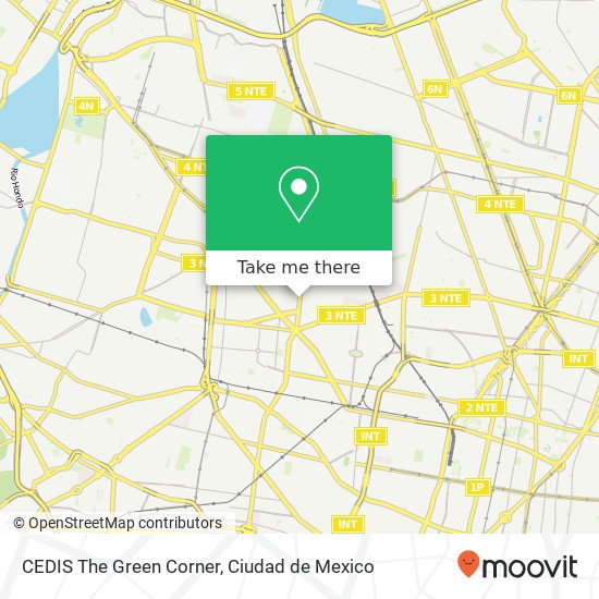 CEDIS The Green Corner map