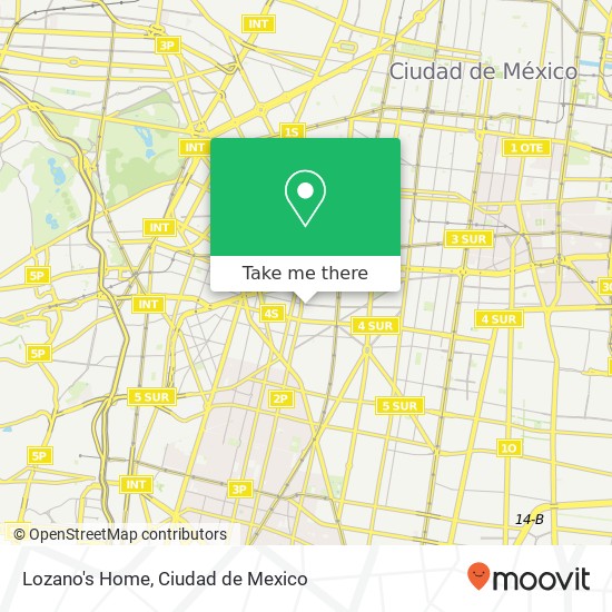 Mapa de Lozano's Home