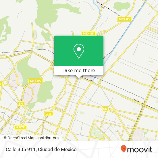 Calle 305 911 map