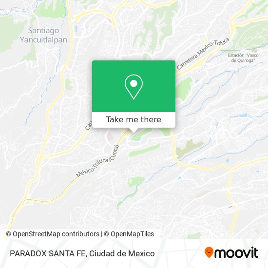 PARADOX SANTA FE map