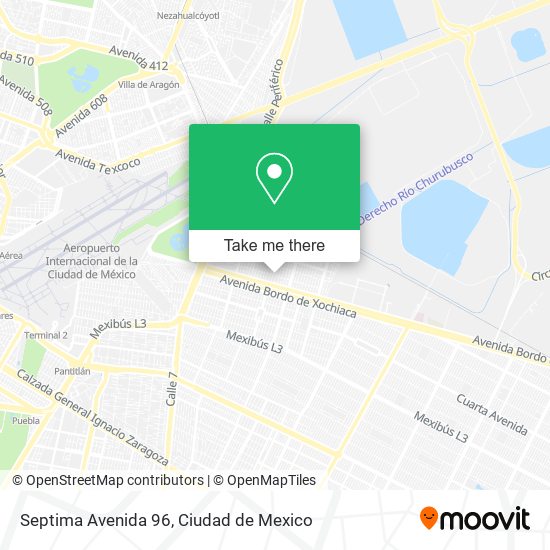 Septima Avenida 96 map