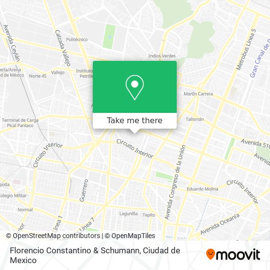 Florencio Constantino & Schumann map
