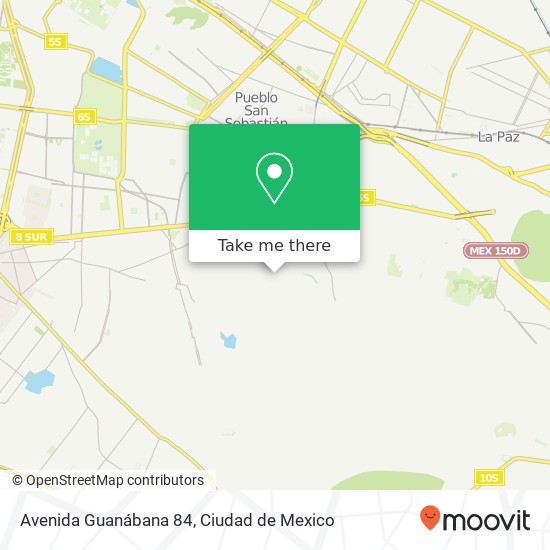 Avenida Guanábana 84 map