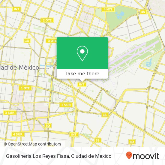 Gasolineria Los Reyes Fiasa map