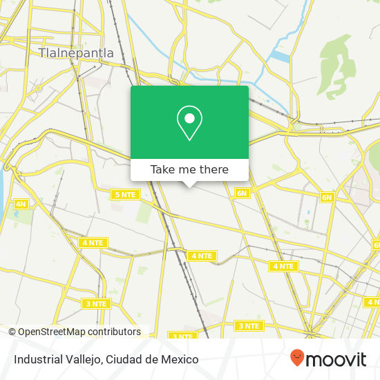 Industrial Vallejo map