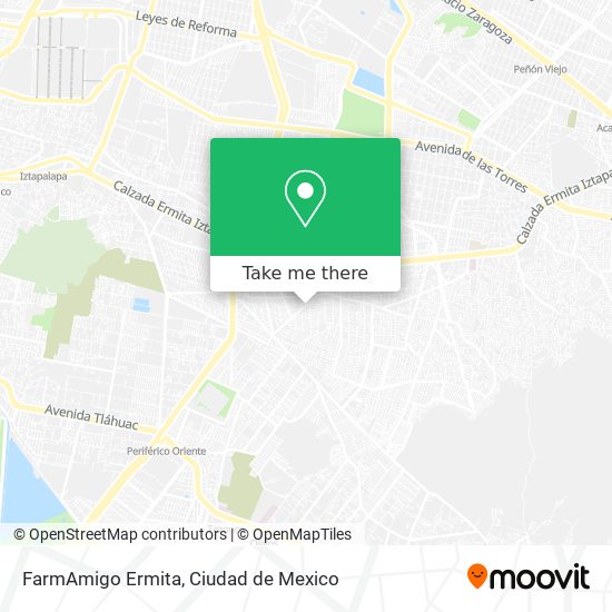 FarmAmigo Ermita map