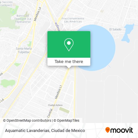 Aquamatic Lavanderias map