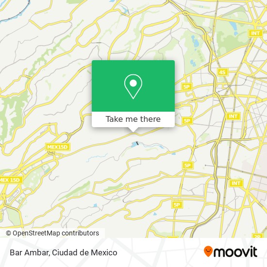 Mapa de Bar Ambar