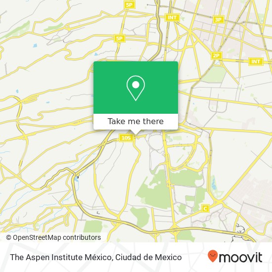The Aspen Institute México map